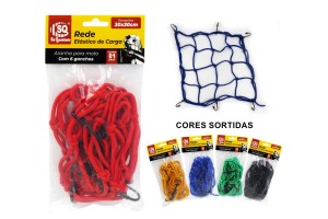 SQ2868 REDE ELASTICO CARGA 30X30 MOTO