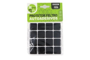 HM539 PROTETOR QUADRADO ADESIVO 2 CM 16 PECAS