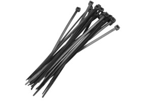 SQ3489 ABRACADEIRA PRETA 3,5 X 200 MM (100 PCS)