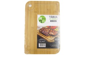 TABUA BAMBU GROSSA 33 X 22 CM