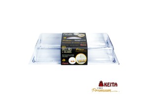 KEITA K03 PORTA DOCES PAES SALGADOS CRISTAL GRANDE