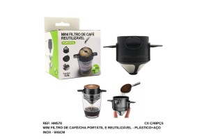 HM578 MINI FILTRO DE CAFE REUTILIZAVEL COADOR