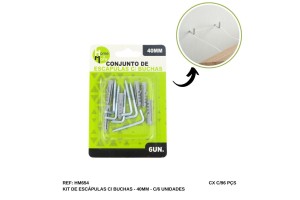 HM654 CONJUNTO DE ESCAPULAS C/BUCHAS C/6PCS