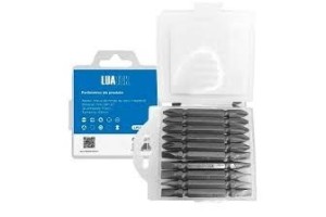 LUATEK LWJ 178 BITS CHAVE FENDA E PHILIPS 10 PECAS