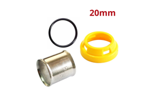 Kit Reparo Gás Multicamadas Luva de Aço/Anel de Plástico/Anel de Vedação 20mm