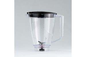 Copo Liquidificador Electrolux Easyliine BBR12 / BBR20 Cristal Tampa (Preta) Mebrasi