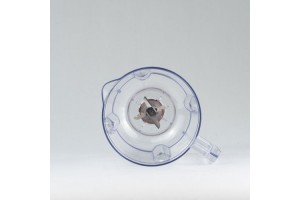 Copo Liquidificador Mondial L-850/900 Cristal Tampa (Preta ou Vermelha) Mebrasi