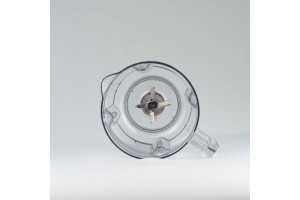 Copo Liquidificador Mondial L-1000/1100/1200 Multiprocessador Turbo Chef Sangel Cristal Tampa (Preta) Mebrasi