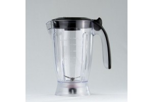 Copo Liquidificador Walita Liqfaz Confort RI 2009/2030/2034 Cristal Tampa (Preta) Mebrasi