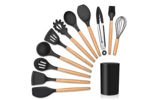 HM559 JOGO DE COZINHA DE SILICONE 12 PECAS