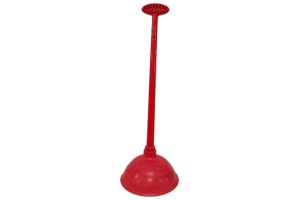 DESENTUPIDOR VASO SANITARIO VERMELHO 48 CM