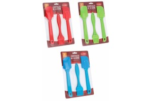 CLINK KIT 03 PECAS SILICONE ESPATULAS / PINCEL