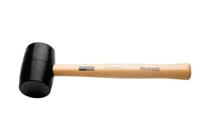MARTELO BORRACHA PRETA PEQUENO 250 GRAMAS