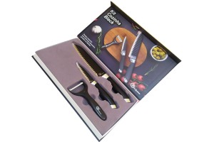 Kit de facas black com 03 peças