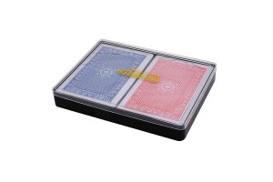 Jogo De Baralho 2 Maços Plástico