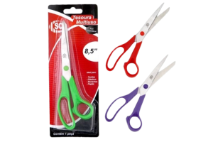 SQ3338 TESOURA MULTIUSO 8.5 COLORIDA