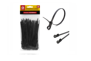 SQ4299 ABRACADEIRA NYLON COM OLHAL 3,6 X 150 MM 100 PCS