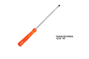 RAYCO CHAVE FENDA PRO 3/16 X 5 CRV