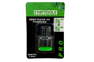 STARTOOLS 0322 ADAPTADOR TORNEIRA JARDIM 1/2 E 3/4