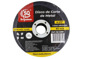 Disco de corte para metal com 25 unidades