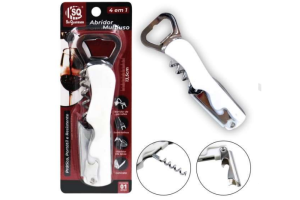 Abridor multiuso 4 em 1