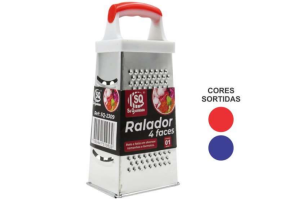 Ralador 4 faces com cabo plástico