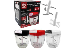 Processador de alimentos com 05 lâminas