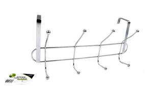 HM139 SUPORTE PORTA 04 GANCHOS